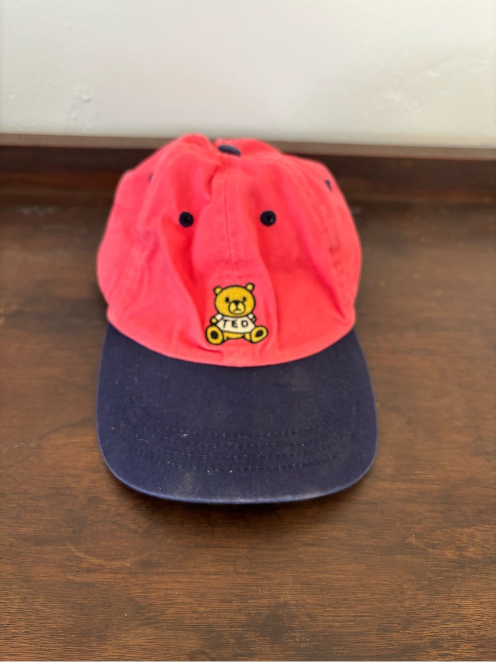 Teddy Fresh Red & Navy Teddy Bear Baseball Cap